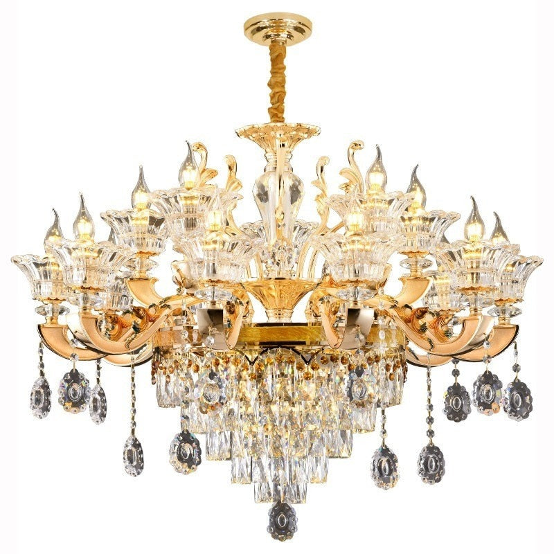 Crystal Chandelier for Living and Dining Room