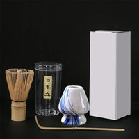 Thumbnail for Japanese Matcha Set with Safety Bamboo Buddha Tea Spoon.