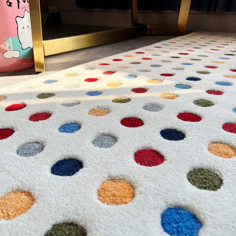 Handmade Designer Cartoon Girls Bedroom Carpet