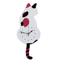 Thumbnail for Cute Wagging Tail Cat Wall Clock
