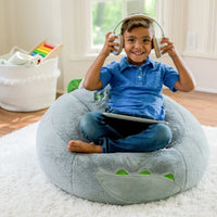 Thumbnail for Soft Plush Dinosaur Bean Bag Chair for Kids