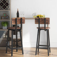 Thumbnail for Industrial Design Bar Stools Set of 2