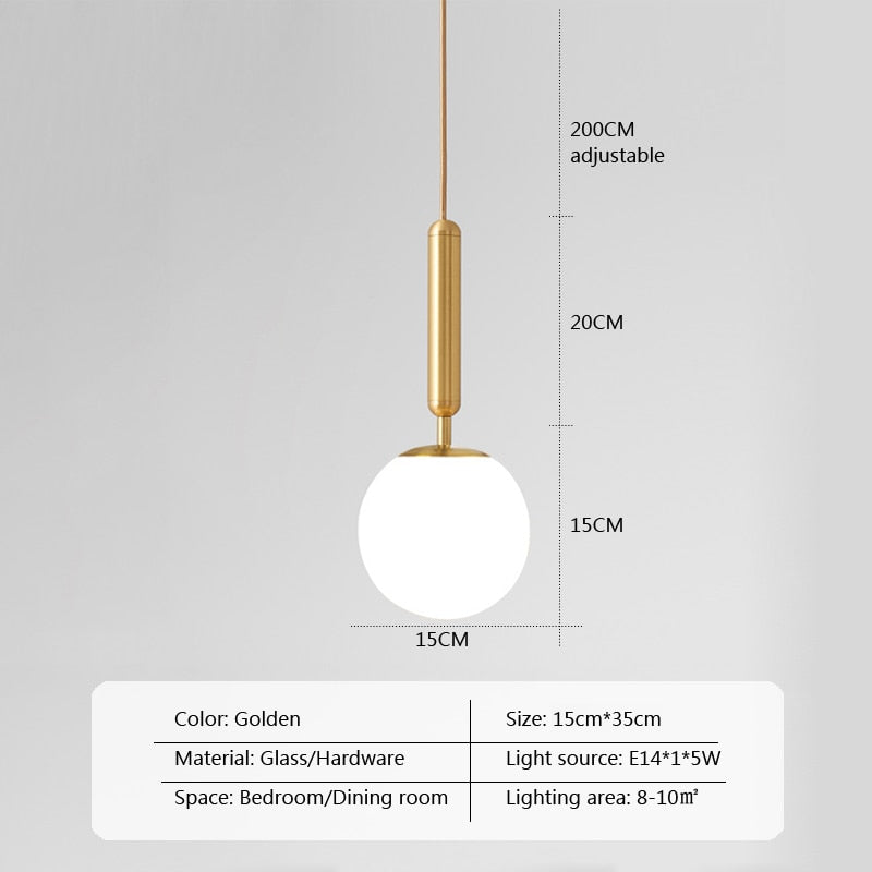 Stylish Round Pendant Light For Indoor Lighting
