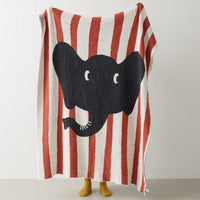 Thumbnail for Elephant Striped Summer Blanket for Children
