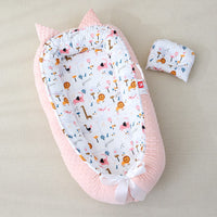 Thumbnail for Portable Baby Nest Bed with Pillow