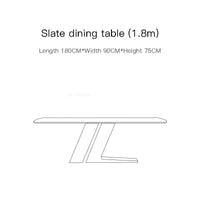 Thumbnail for Creative Minimalist Marble Top Kitchen Table Set