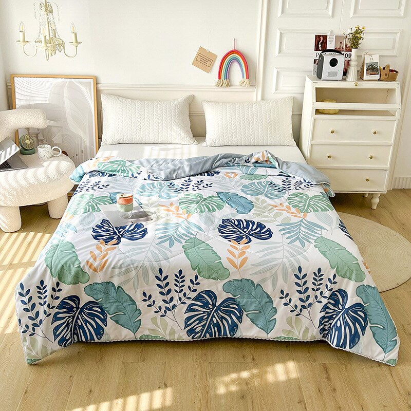Soft Queen Size Summer Quilt for Adults and Kids