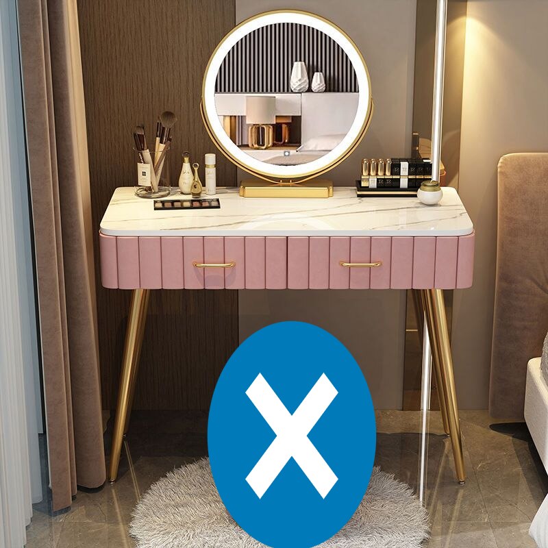 Multi-functional Dressing Table with LED Mirror