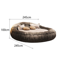 Thumbnail for Round Bed for Couples - Italian Minimalist