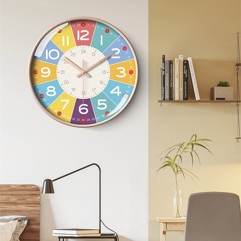Modern Design Silent Wall Clock 8 Inch