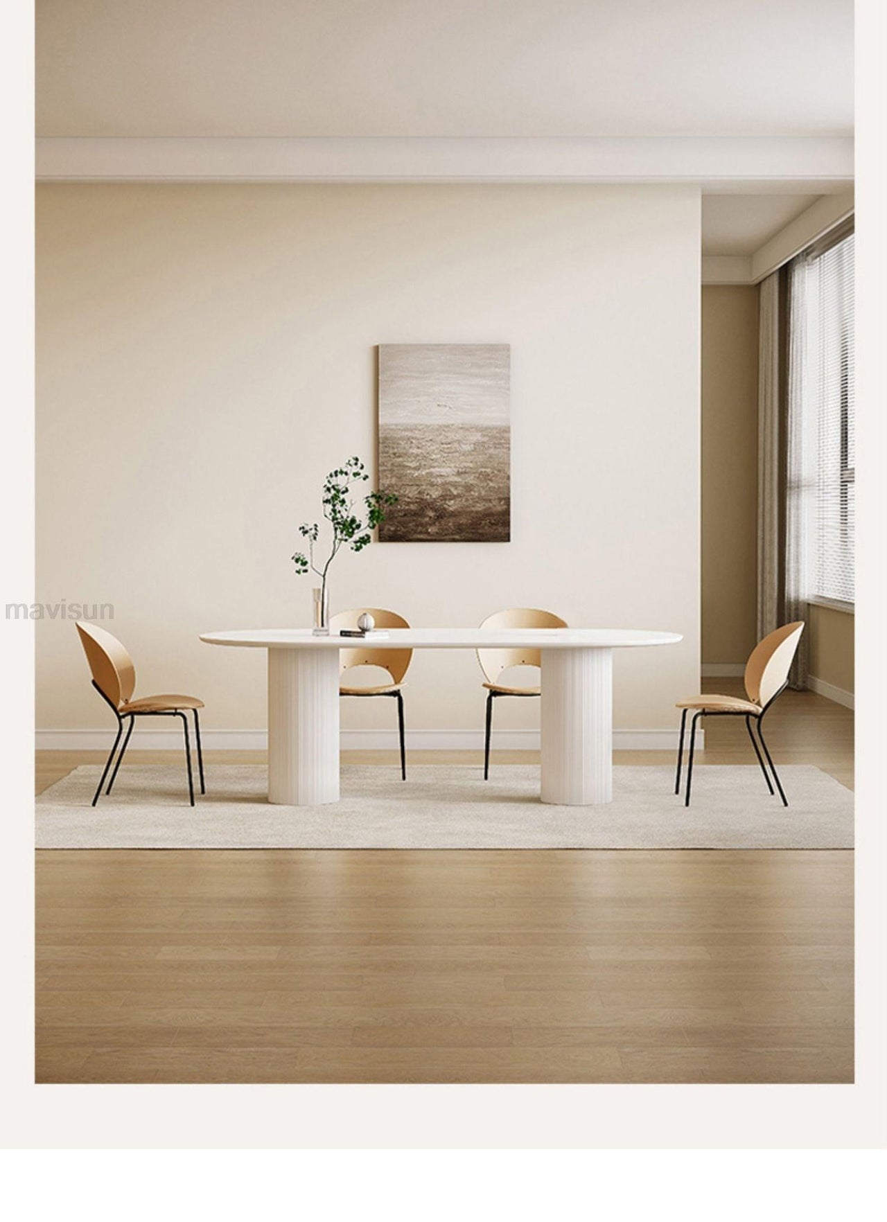 Minimalist Kitchen Furniture with Chair