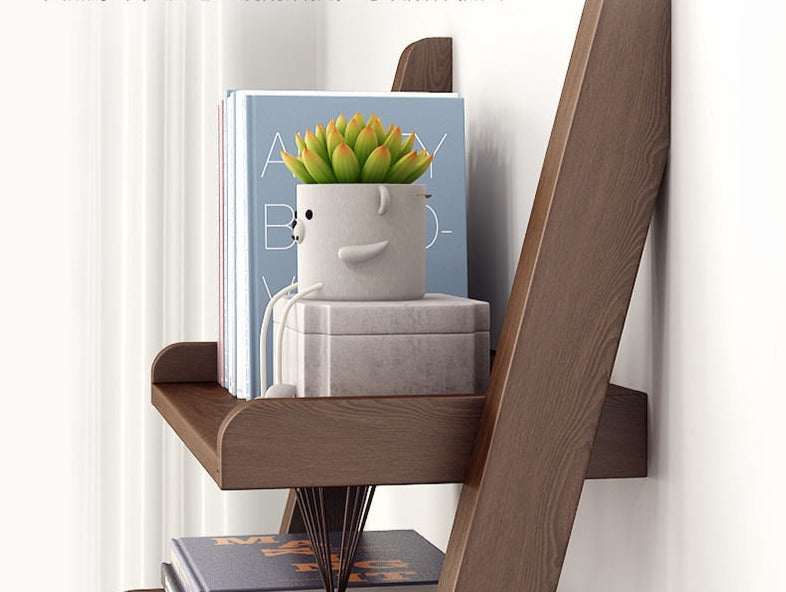 Wood Bookshelves for Living Rooms