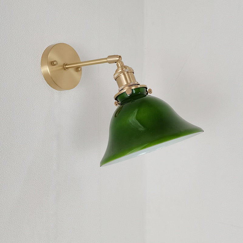 Modern Copper Wall Lamp with Swing Arm