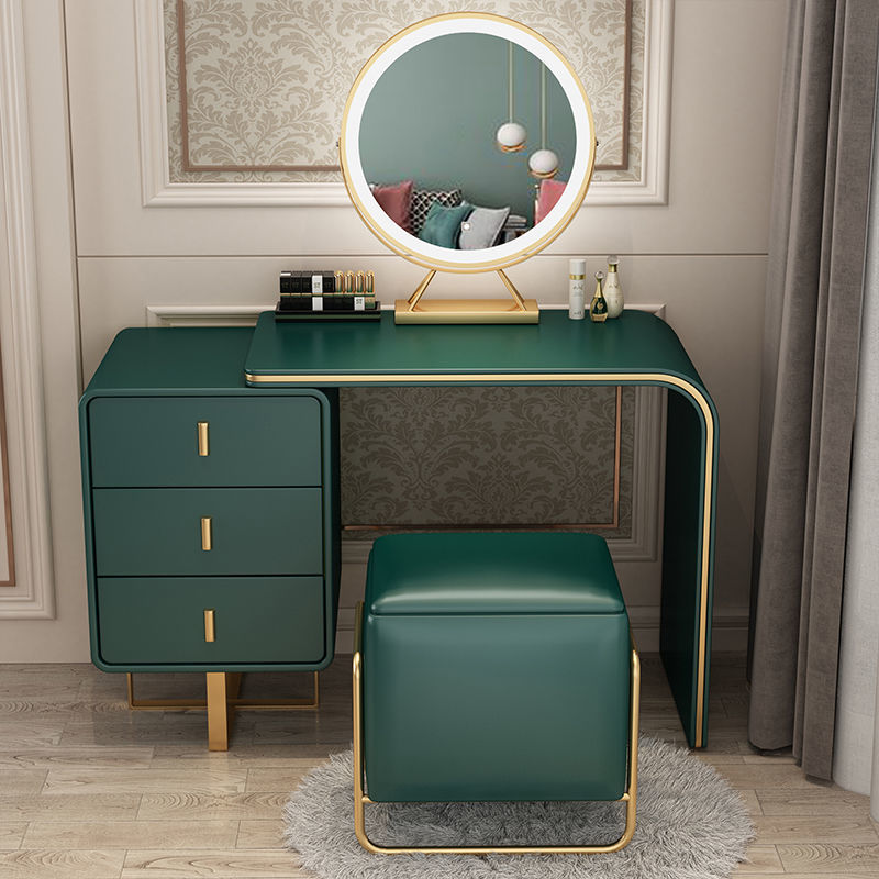 Luxury Dressing Table with Lights and Mirror