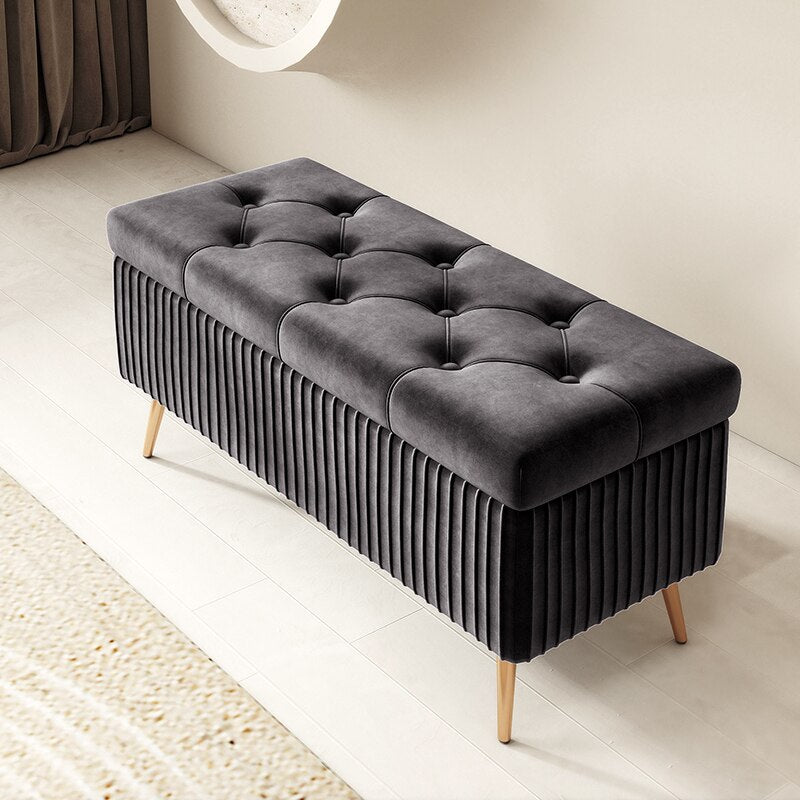 Nordic Luxury Stools Bed End Sofa Ottomans