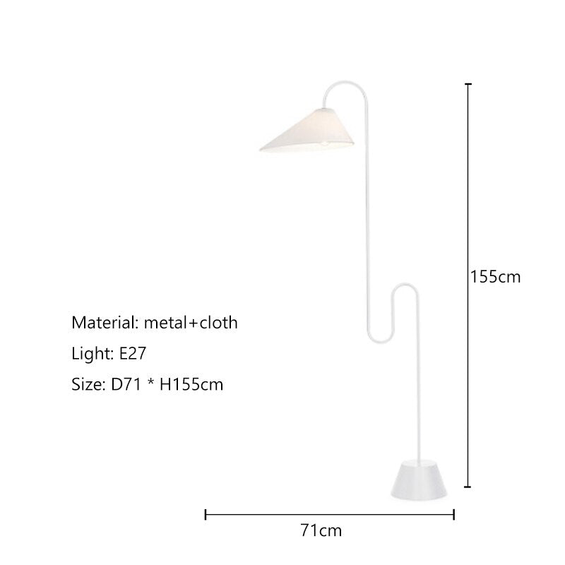 Rustic LED Floor Lamp