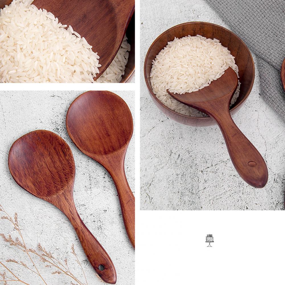 Japanese-style Wood Rice Spoon