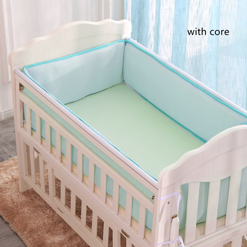 Breathable 3D Baby Bed Surround for Summer