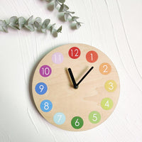Thumbnail for Educational Kids' Room Fashion Wall Clock