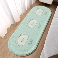 Thumbnail for Cute Pink Hairy Bedroom Rug for Children's Room Decor