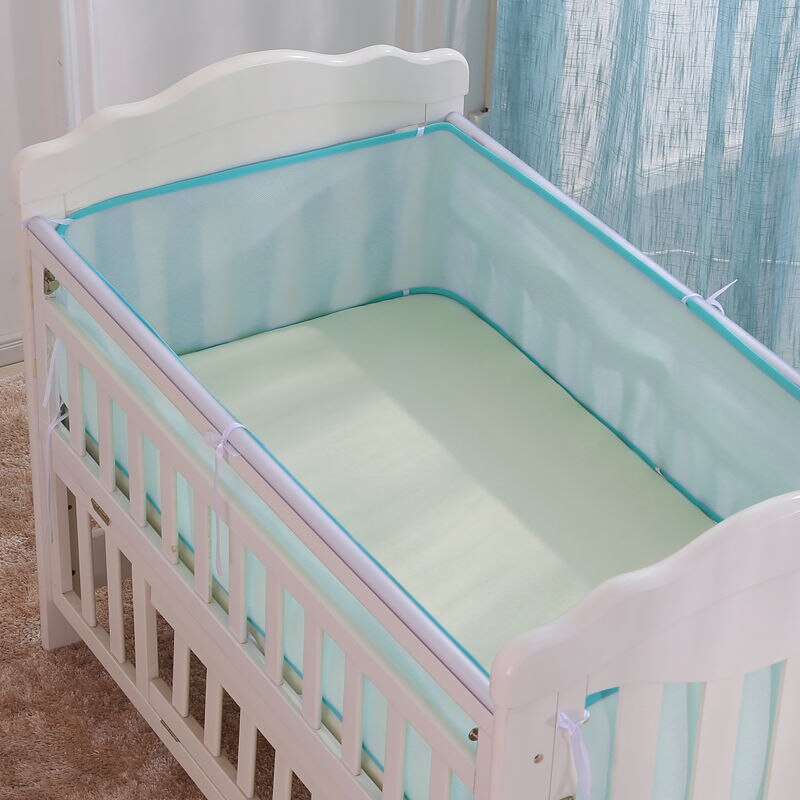 Breathable 3D Baby Bed Surround for Summer