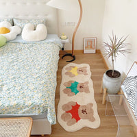 Thumbnail for Cute Bear Carpet Children's Bedside Rug