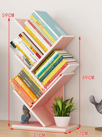 Thumbnail for 4-Shelf Tree Bookshelf Display Stand