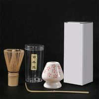 Thumbnail for Japanese Matcha Set with Safety Bamboo Buddha Tea Spoon.