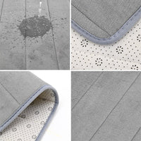 Thumbnail for Memory Foam Bathroom Mats, Non-slip Washroom Floor Rug