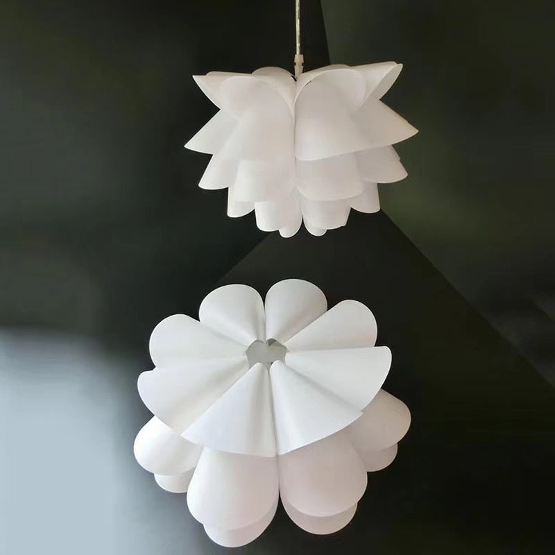 Lotus Chandelier Pendant - Modern DIY Puzzle Lights