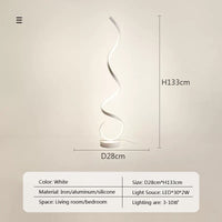 Thumbnail for Minimalist LED Strip Floor Lamp
