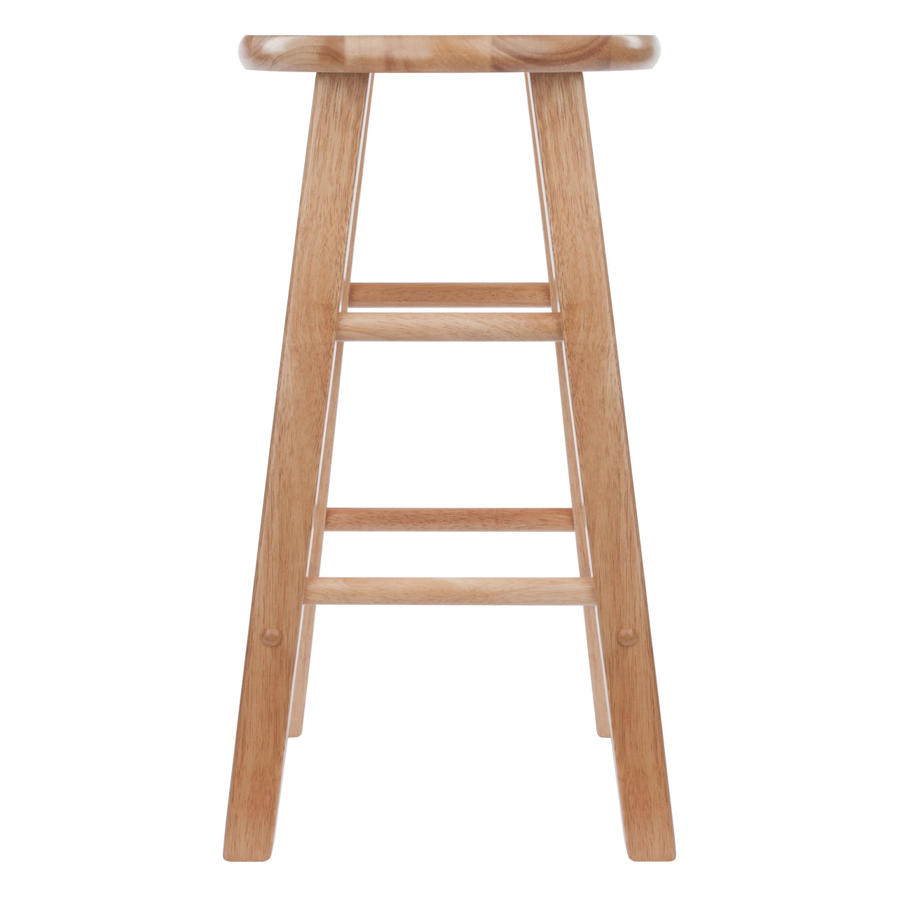 Winsome Wood Element 2-Pc Counter Stool Set - 24" Natural Finish