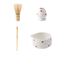 Thumbnail for heart-shaped Spouted matcha bowls and matcha mixers