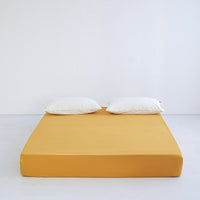 Thumbnail for Simple Fitted Sheet - Queen Size Elastic Bedsheet