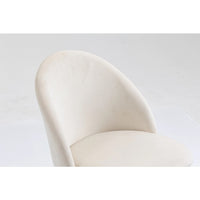 Thumbnail for Accent Chair Cream White