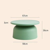 Thumbnail for Nordic Minimalist Round Coffee Tables