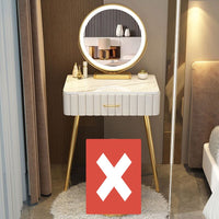 Thumbnail for Multi-functional Dressing Table with LED Mirror