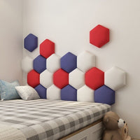 Thumbnail for 3D Leather Headboard Wall Sticker Bedroom Decoration