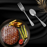 Thumbnail for 24Pcs Luxury Stainless Steel Dinnerware Set