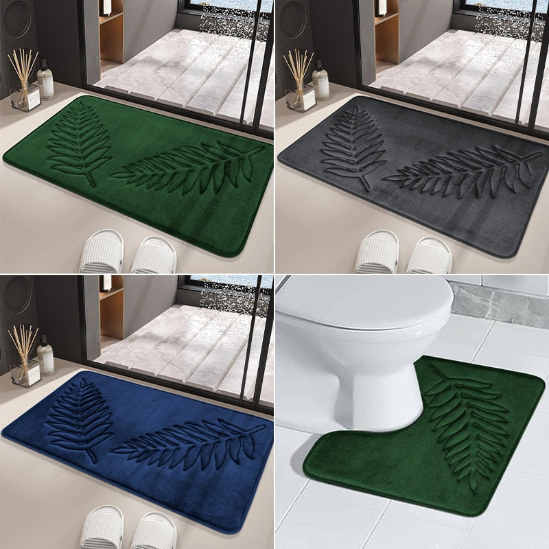 Memory Foam Bath Mat Extra Soft & Non-Slip