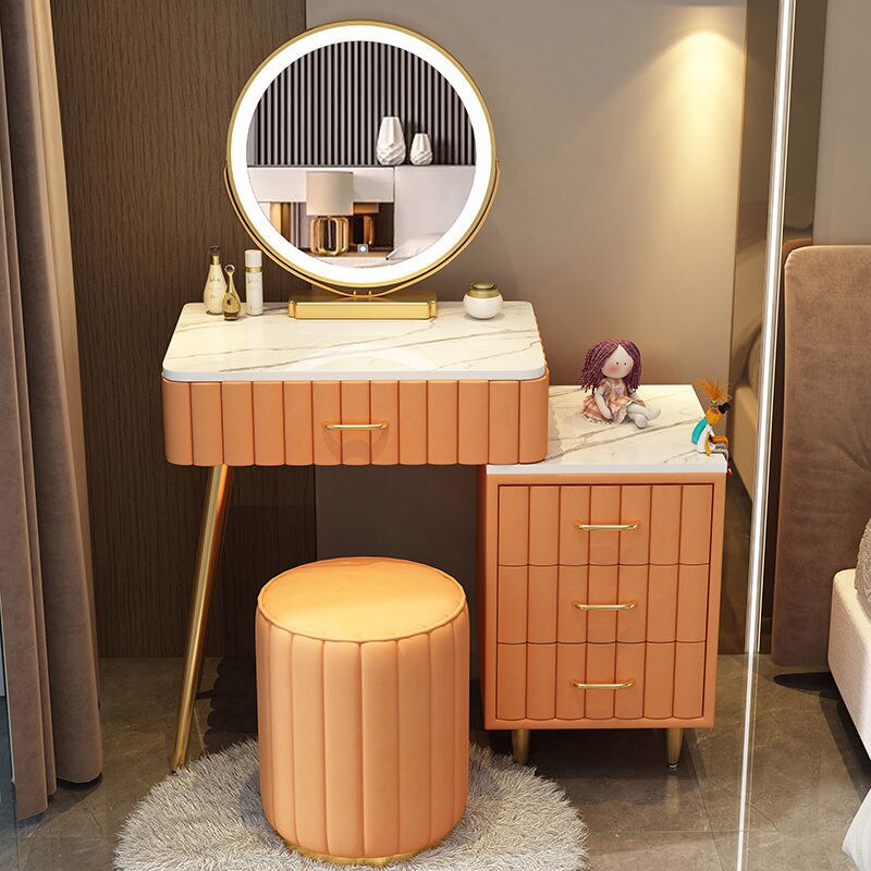 Multi-functional Dressing Table with LED Mirror