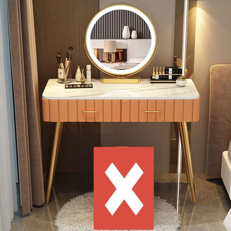 Multi-functional Dressing Table with LED Mirror