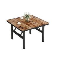 Thumbnail for Metal Wood Camping Dining Table