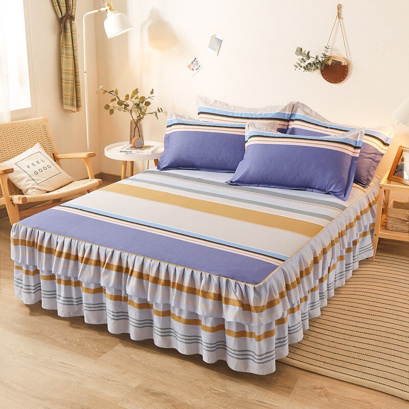Four Seasons Dustproof Bed Decorations for Queen/King Size