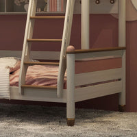 Thumbnail for Modern Solid Wood Bunk Bed for Children with Princess Theme