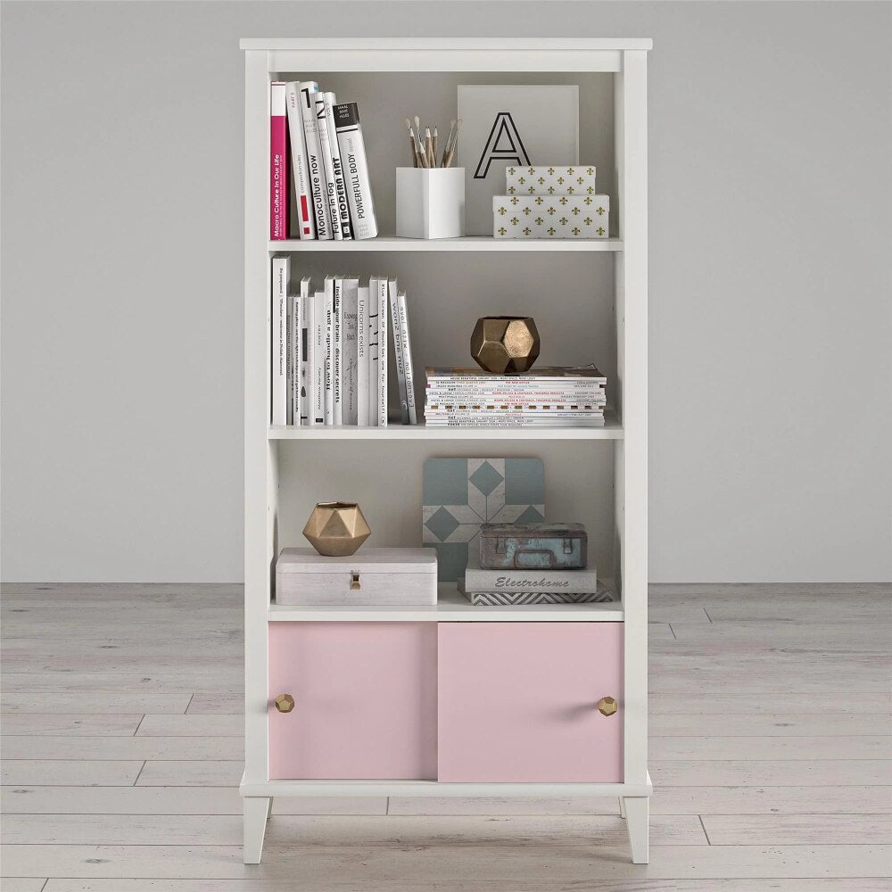 Monarch Hill Poppy Kids' Stylish White Bookcase