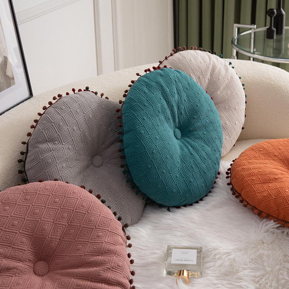 Round Ball Floor Pillow for Home Decor