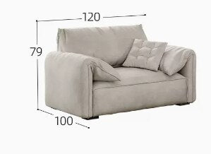Designer Lazy Sofa Recliner - Large 3-Seater Couch