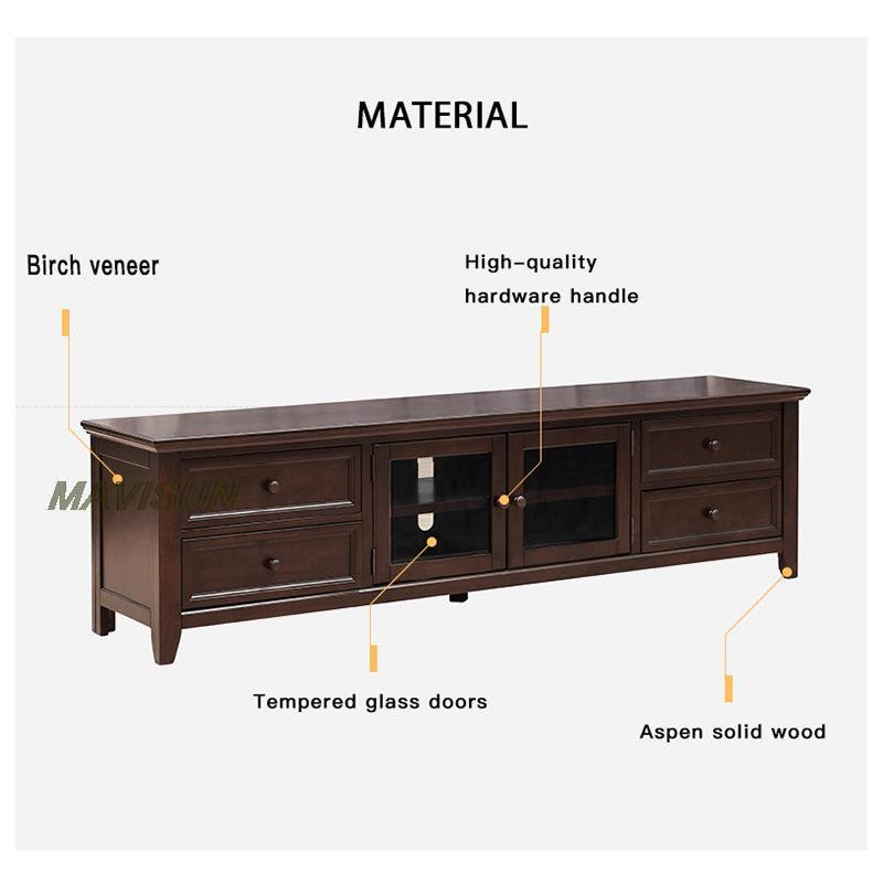 TV Entertainment Center - Coffee Table Wine Cabinet Combination