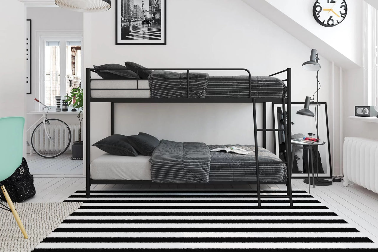 Small Spaces Black Junior Bunk Bed
